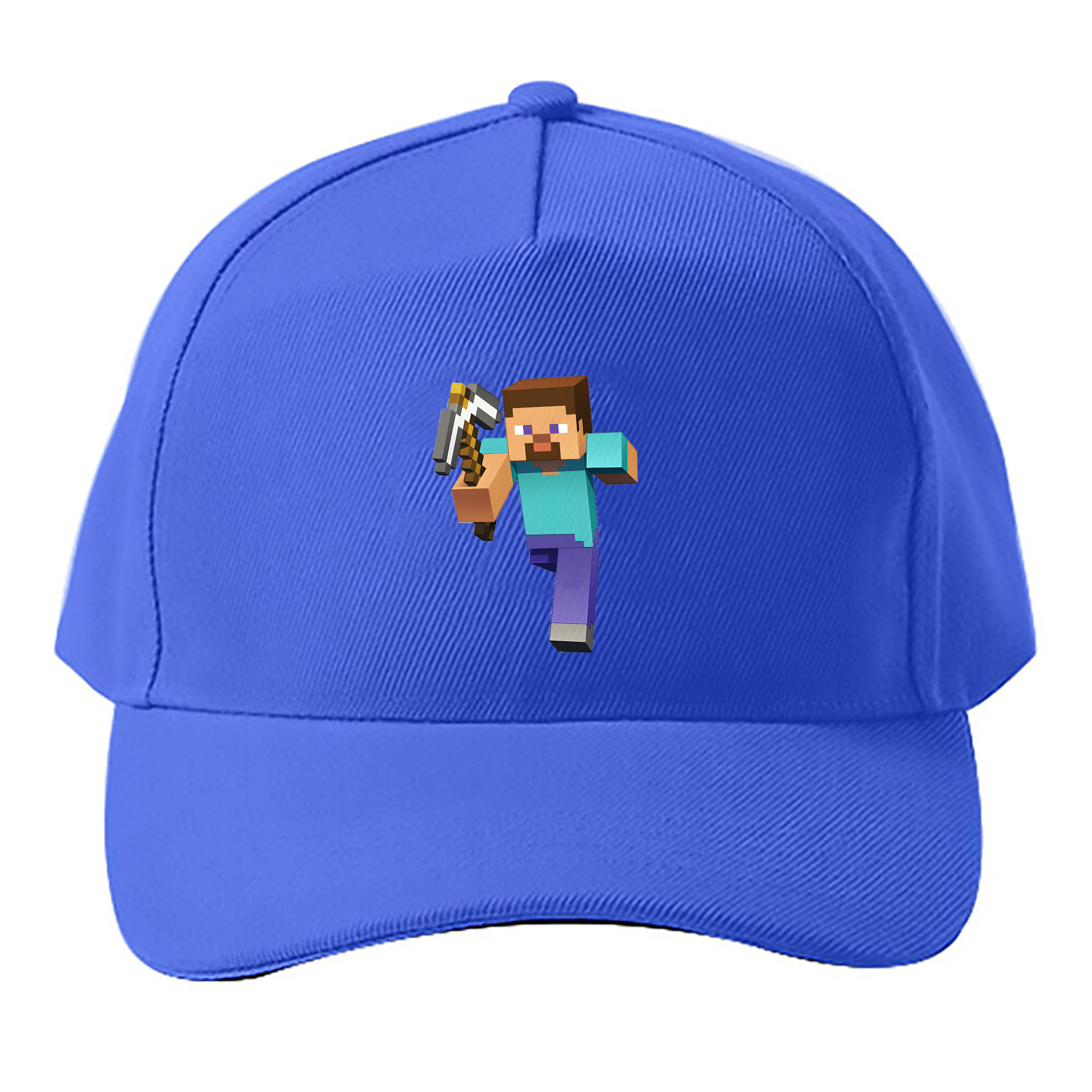 （画像用） マインクラフト ブロックの世界 Minecraft MC Block world ベースボールキャップ 綿100％ 男女兼用 帽子 スポーツ